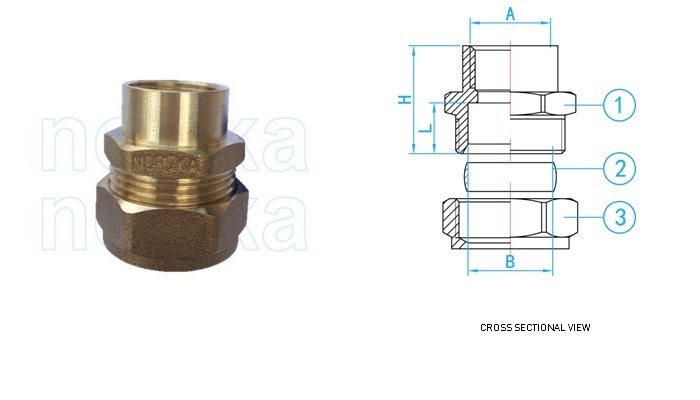 Compression (CxFI) Reducing Coupler